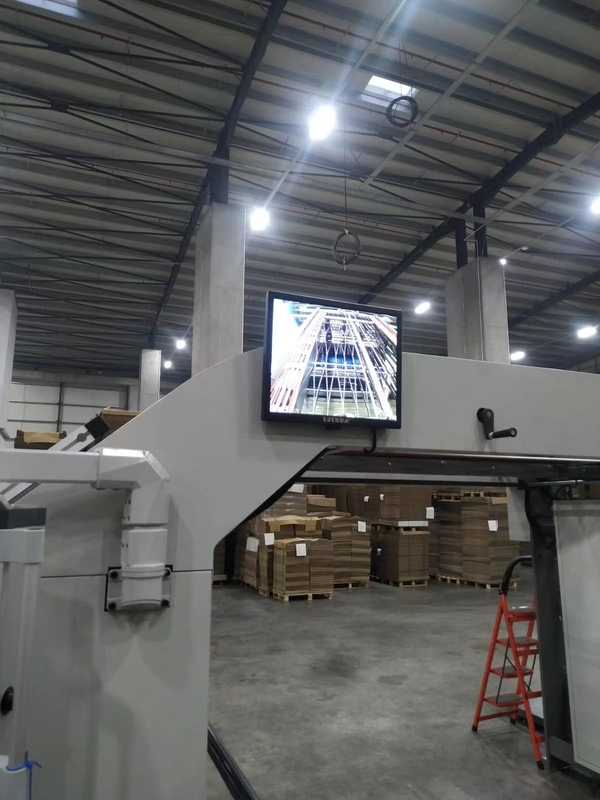 Back Feeder 3 Ply 5 Ply Flute Laminator Machine 150m/Min PLC Control