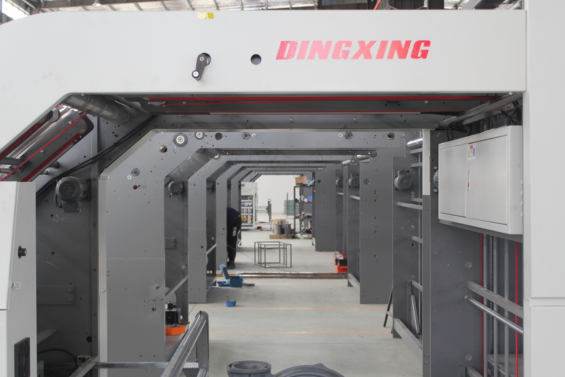 Κυματοειδείς σανίδες Automatic Flute Laminator Machine 100 Sheets /Min DF-1450S