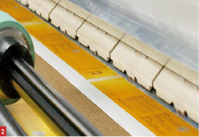 80-100m/min Hot Knife Film Laminator Machine PUR Adhesives Thermal Film Laminator