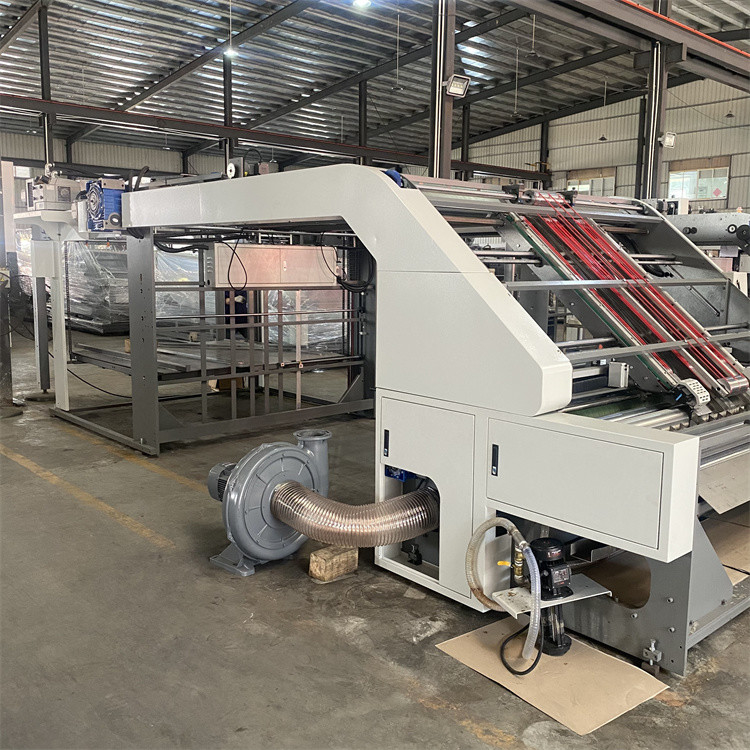 Ζαρωμένο υψηλή ταχύτητα Laminator 2 φλαούτων κιβωτίων πτυχή 3 5 7