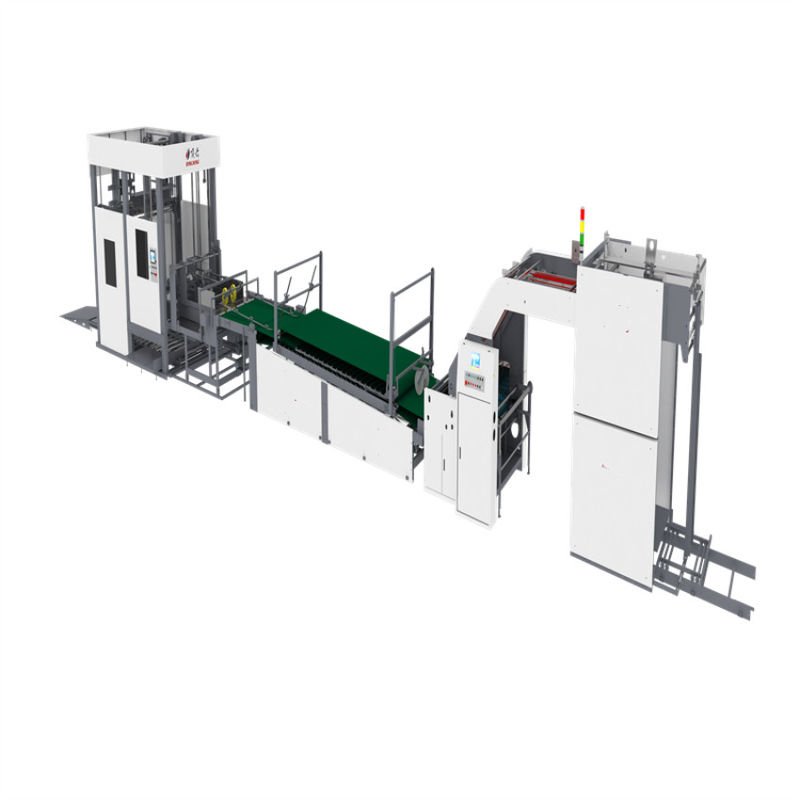 Υψηλής ταχύτητας λαμινατήρας Υψηλής ταχύτητας λαμινατήρα φλάουτ Χαρτοπετρώματος υλικού μεμβράνης Εξοπλισμός για διαδικασίες λαμιναρίσματος κυματοειδούς χαρτιού