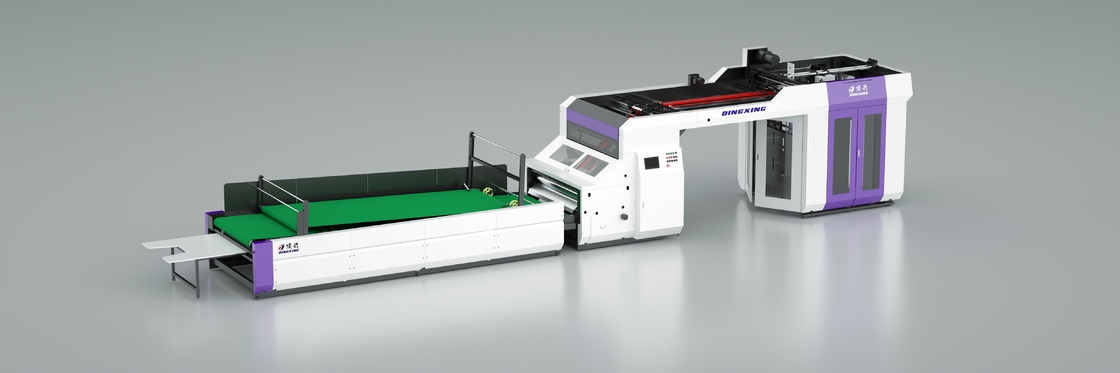 120-600gsm Κορυφαίο φύλλο Auto Flute Laminator 3Ply κυματοειδές μηχάνημα πλαστικοποίησης