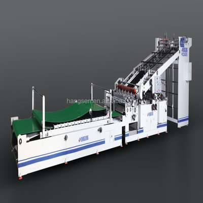 Μέση Laminator φλαούτων ταχύτητας αυτόματη πλήρης αυτόματη μηχανή τοποθέτησης σε στρώματα φλαούτων